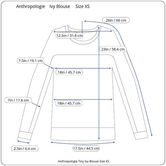 Anthropologie Tiny Ivy Blouse - Picture 8 of 11